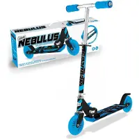 One for Fun Trottinette noire et bleue - Trottinette pour enfants et adultes