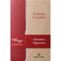 Dalloz Mélanges en l'honneur de Christian Vigouroux - La justice et l'action - Collectif