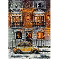 Grafika Puzzle « Hiver » 500 pièces pour adultes, en carton