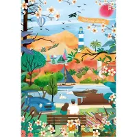 Pieces & Peace Puzzle Welcome Spring - 1000 pièces
