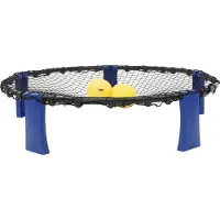 vidaXL Set Roundnet avec 3 balles et pompe Ø90x20 cm