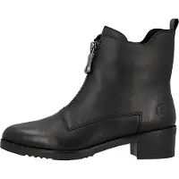 Rieker Bottine Cuir France - Noir