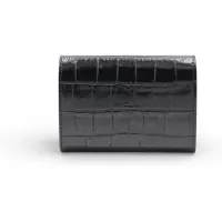 Cheval Firenze Porte-monnaies 'COSMO MINI CROC' noir