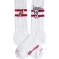 Jimmy Lion Chaussettes Athletic Tom and Jerry Original Taille M Blanc