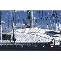 PLASTIMO Guardrail Netting Protector Blanc 10 m