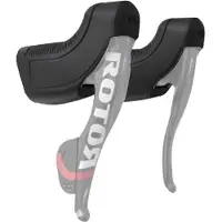 Rotor 1x13 Road Lever Rubbers Argenté