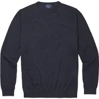 MARVELIS Casual Regular Fit Pull-over Col rond marine, Unicolore