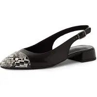 Tamaris Ballerines à lanières gris / gris clair / noir