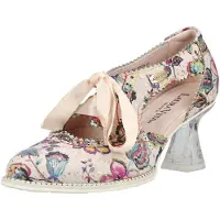 LAURA VITA Escarpins beige / bleu / or / rose