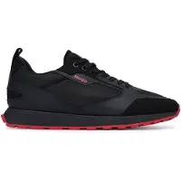 HUGO Baskets basses 'Icelin' rouge / noir
