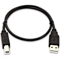 V7 Câble USB A vers USB B V7USB2AB-50C-1E Noir