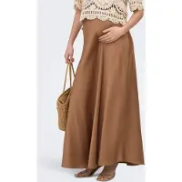 ONLY Maternity Jupe 'OLMSeally' chocolat