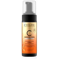 Eveline Cosmetics C-Perfection, mousse nettoyante illuminatrice pour le visage, 150 ml