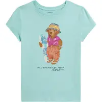 Ralph Lauren T-Shirt - Perruche av. Imprimé - - 7 ans (122) - T-Shirt