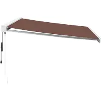 vidaXL Store automatique brun 450x300 cm