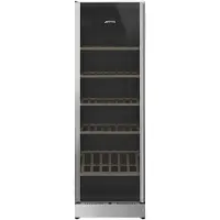 Smeg Scv115gs Wine Cooler Noir 368 Liters / EU Plug 220V