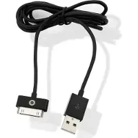 Muvit Apple Câble USB 30 broches 1 m Noir