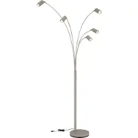 Globo Lampadaire 5 lumières Robby brun sable