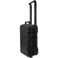 Citronic Portable trolley case molded ABS high impact and weatherproof storage, Montre connectée : accessoires, Noir