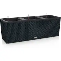 Lechuza TRIO Cottage 30 all in one noir graphite (100 x 32 x 34.50 cm)