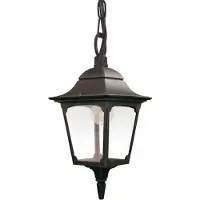 Elstead Lighting Suspension d'extérieur classique E27 60 W Chapel Elstead