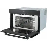 Continental Edison Four à micro-ondes encastrable - - 1450 W - 34 L -Combiné Gril - CEMO34CEB3 - 59,5 x 38,3 x 49,2 cm - Noir