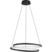Eglo LED Suspension Ruotale noir blanc 55 x 150 cm