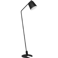 Eglo 900394 ONEDA E27 Lampadaire 540x200mm noir blanc
