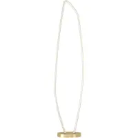 Eglo Lampe sur pied LED dorée Vallerosa