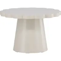 Ebuy24 Krull table basse Ø70 cm beige.