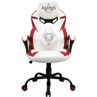 Subsonic Chaise de jeu Junior - Assassins Creed Chair, Chaise gaming, Noir, Or