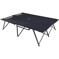Outwell Posadas Double Folding Bed Noir 132 x 192 x 45 cm