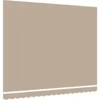 vidaXL Toile de remplacement pour store beige 380 x 295 cm Polyester