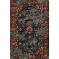 Bamyum Kinevart Bedruckter Teppich Chenille-Druck Maschinell Hergestellt 160 x 230 cm (160 x 230 cm)