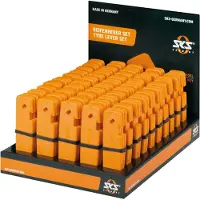 Sks Expositor Set Levermen Tyre Levers 50 Pairs Orange