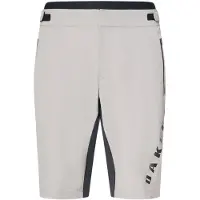 Oakley Apparel Free Ride Lined Shorts With Chamois Gris 32 Homme