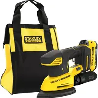 Stanley Fatmax Ponceuse delta sans fil. 18V V20, 2x2,0Ah,WT