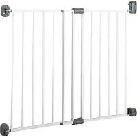 Roba Barrière De Sécurité Pour Bébé - Easy Step En Métal - Réglable 60 À 97 Cm - Blanc