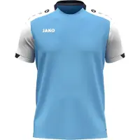 Jako T-shirt unisexe Dynamic - 6170, Couleur:bleu ciel/blanc/marine, Taille:L