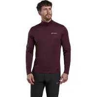 Montane Dart Half Zip Long Sleeve T-shirt Violet M Homme