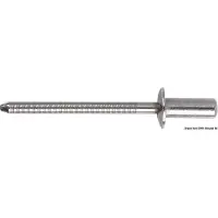 Osculati Rivet à Tête Standard Acier Inoxydable 4x14 Mm 1000 Unités