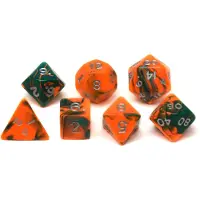 HOT Games - Jeu de dés géants orange et vert pour jeux de rôle
