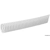 Osculati Tuyau spiralé en PVC blanc 20 mm, 30 mètres