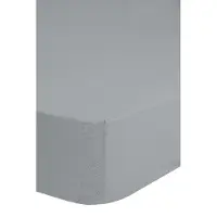 Bonjour Drap-housse Jersey 200x220 cm Argenté