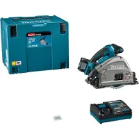Makita Scie Circulaire sans Fil XGT 40V Max 165mm avec Émetteur AWS