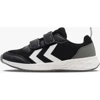 Hummel Chaussure de sport 'Derby Court' noir / blanc