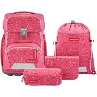 Step by step Set de cartables BASIS "Pink Bubbles", 4 pièces