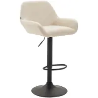 CLP Tabouret de bar Braga en simili cuir