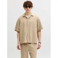 Jack & Jones Chemise 'JORMONTAUK' taupe