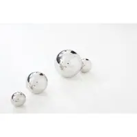 TickiT Happy Kidz Sensorik - Boules miroirs réfléchissantes Couleur : argent 21404261018 argent